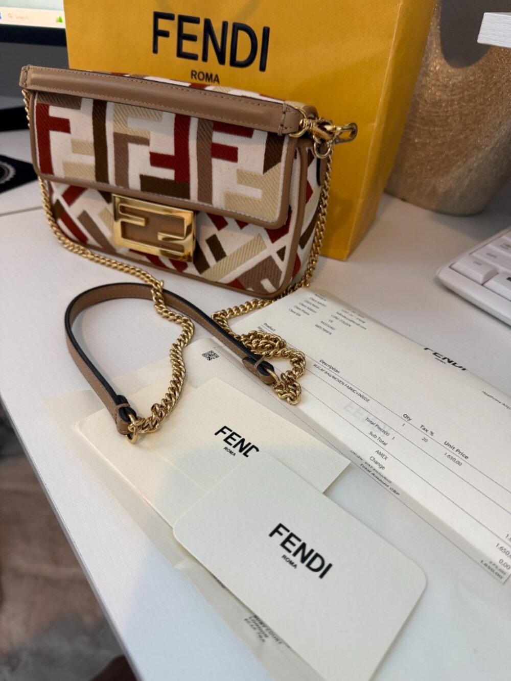 Fendi Roma Seasonal Bag- will never be made again - Picture 6 of 6